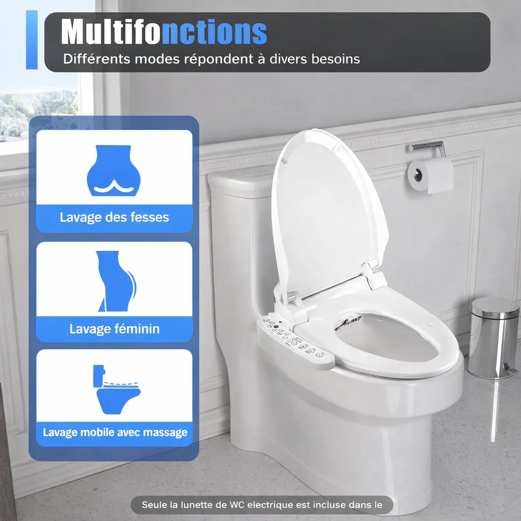 Abattant WC japonais électrique Premium – Image 6