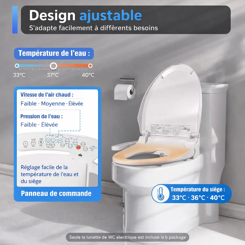 Abattant WC japonais électrique Premium – Image 4